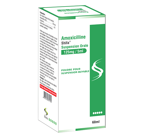 Amoxiciline Suspension orale 125m/5ml_