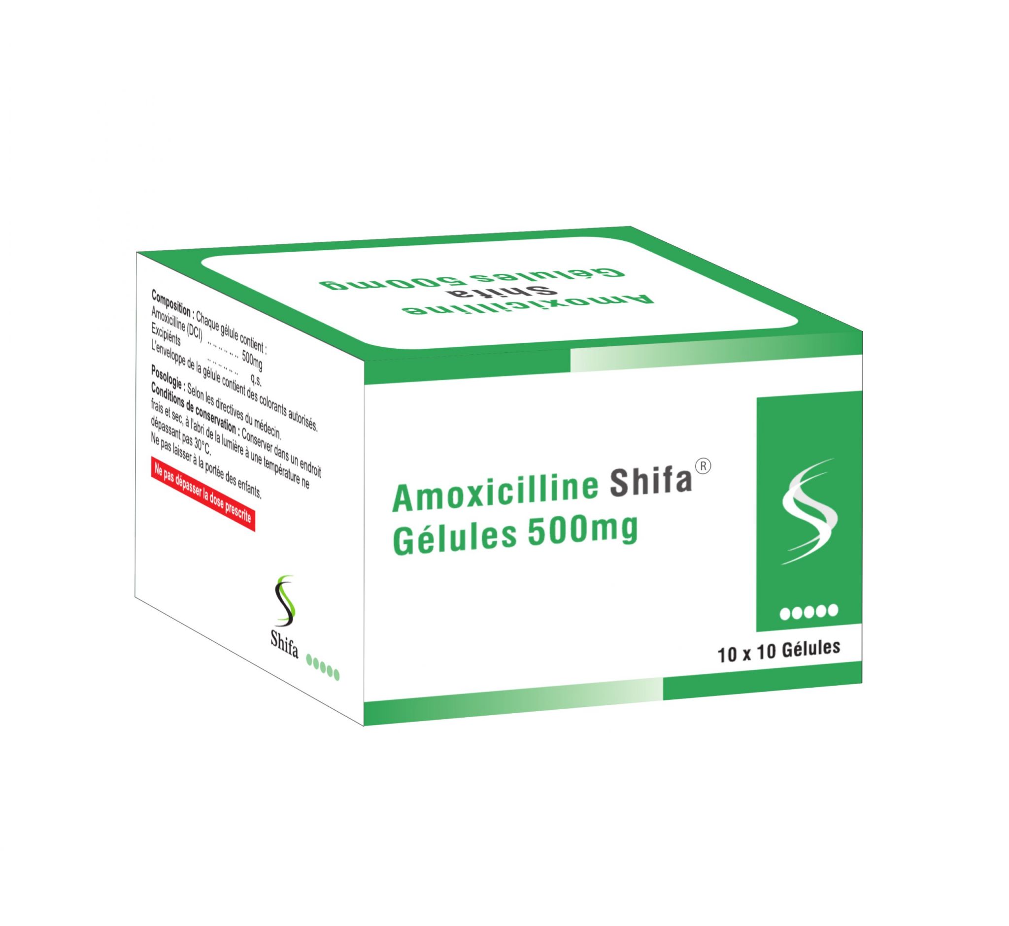 Amoxicilline Gélules 500mg