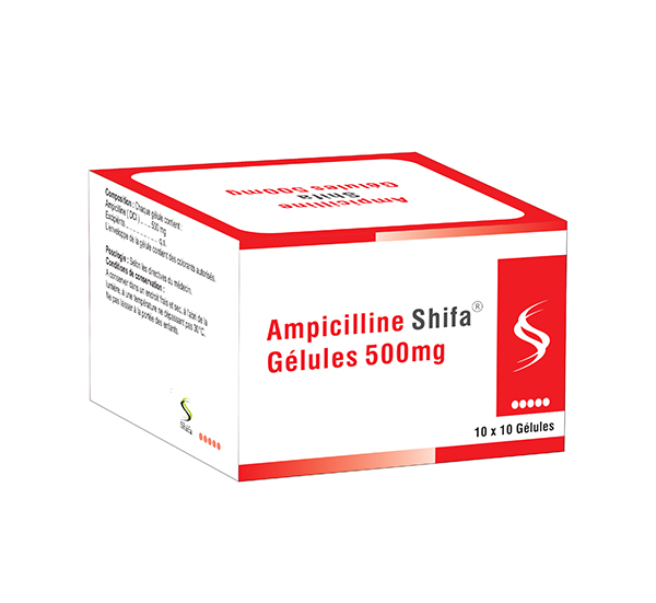 Ampicilline Gélules 500mg