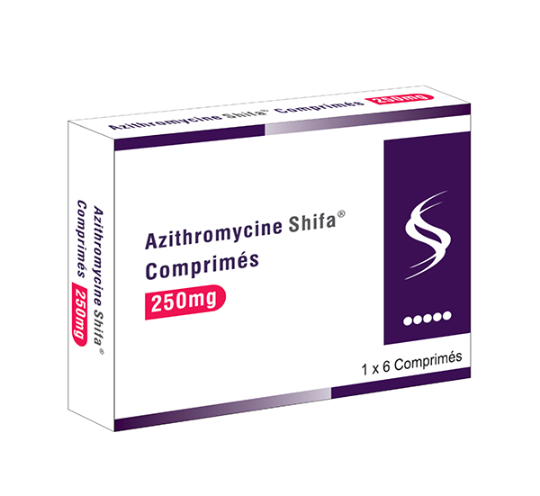 Azithromycine Comprimés 250mg