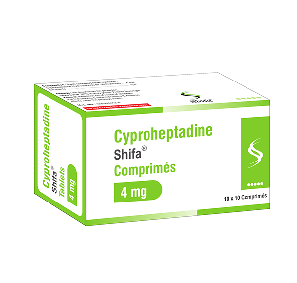 Cyproheptadine Comprimés 4mg