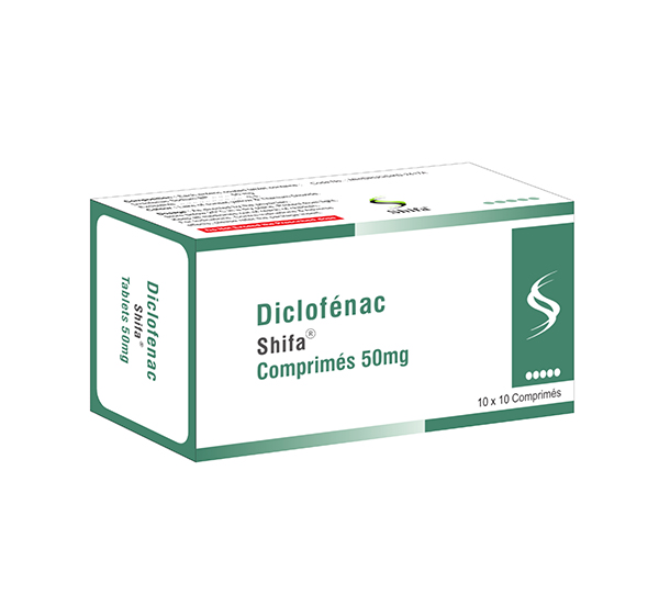 Diclofenac Comprimés 50mg
